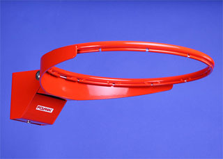 Polanik 929-PO-006 Кольцо соревновательное баскетбольное с 

амортизатором, электрогальванизированное и окрашенное порошковой краской, с трубчатыми петлями для сетки.